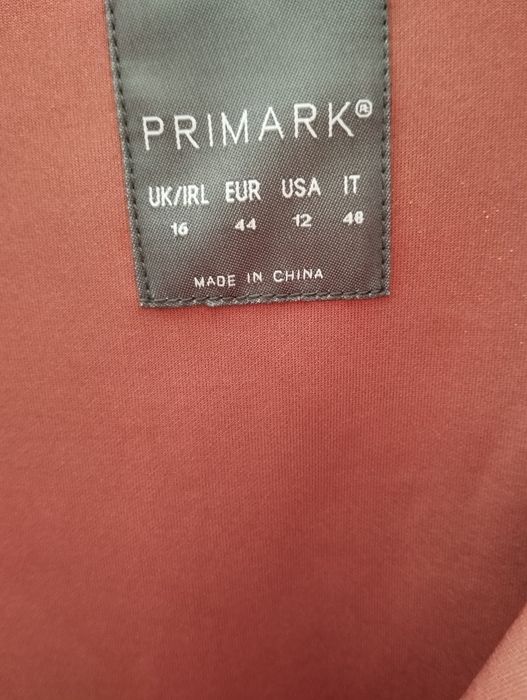 Плащ  Primark з натурального замшу.