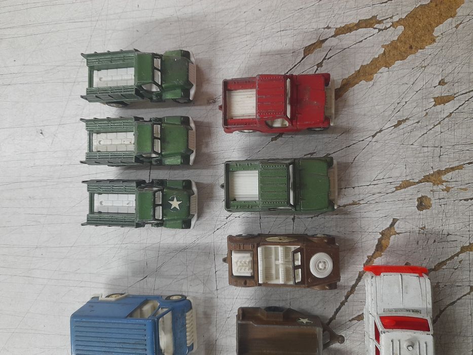 Carros de ferro da Tootsie