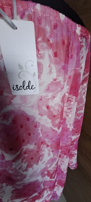 Elegancka bluzka z halką  do każdej stylizacji 7xl