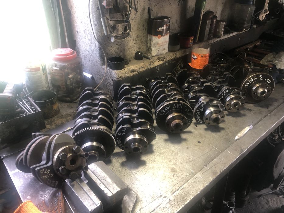 Коленвал 1.2 1.4 16v 1.6 1.9 D TD TDi i MPi VW Skoda Audi Golf Octavia