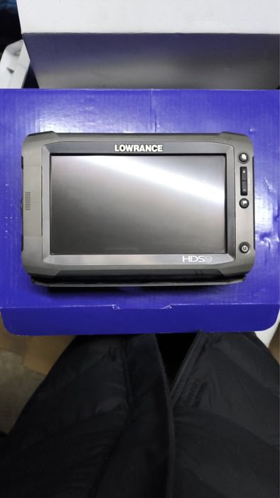 эхолот hds 9, структурный сканер + сонар + вниз + боковой