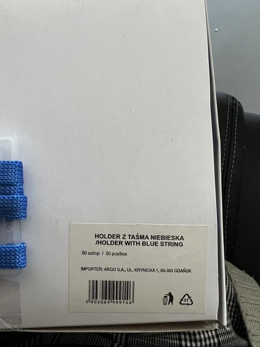 Holder etui na identyfikator 50 sztuk nowe