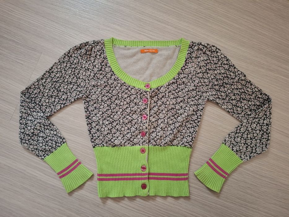 Sweter rozpinany Hema 122/128 bawełna