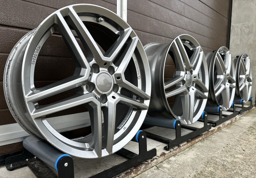 4x Felgi aluminiowe 5x108 r18 et50,5 7,5J Alufelgi Grafitowe 18” czujniki TPMS