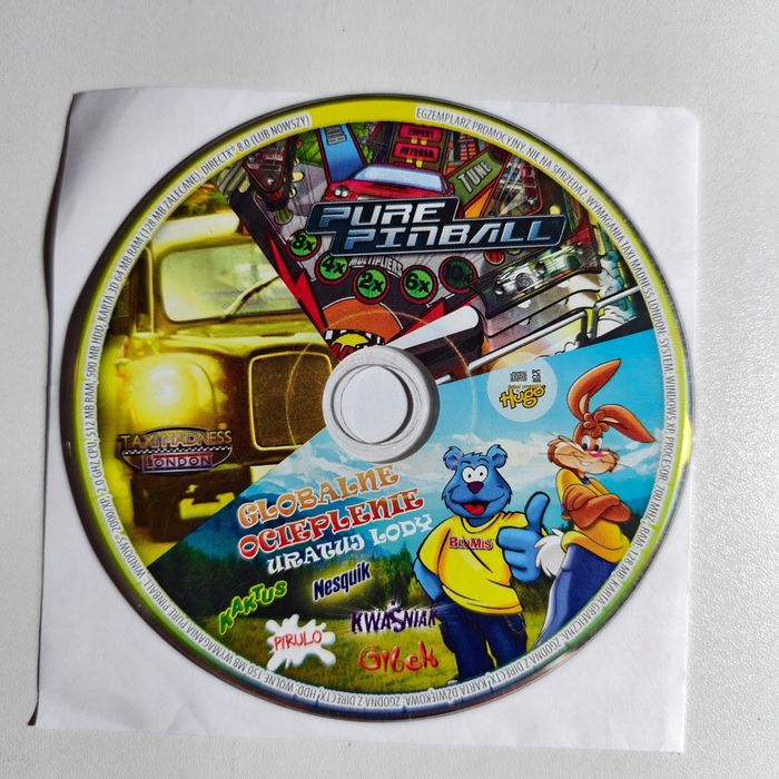 gra pc - pure pinball taxi madness globalne ocieplenie