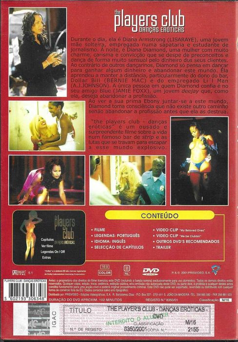 The Players Club: Danças Eróticas (1998)