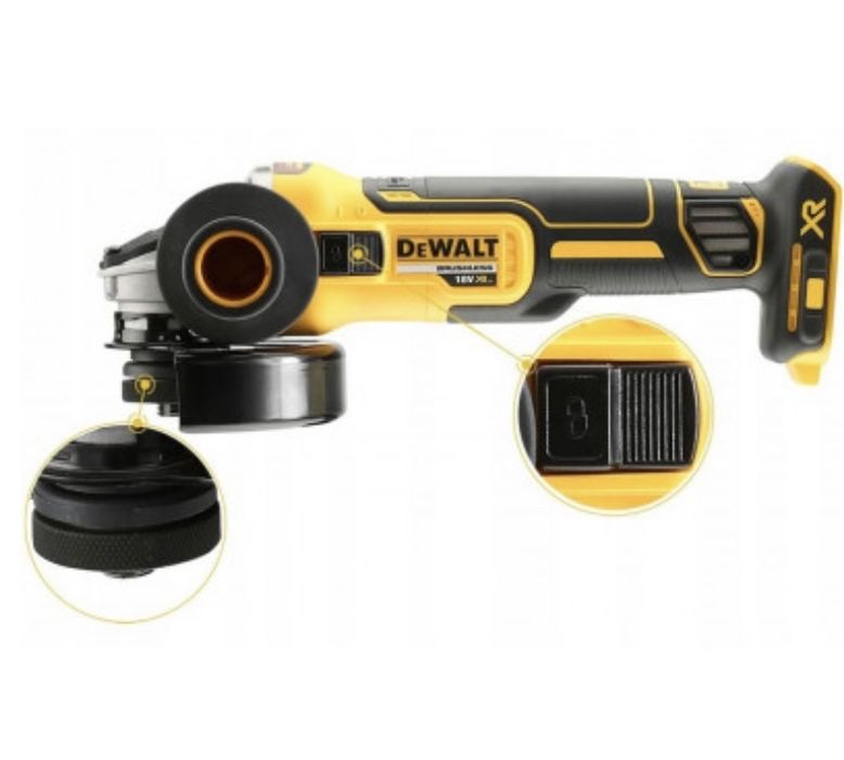 Болгарка DeWALT акумуляторна DCG405N відправка наложним без предоплат