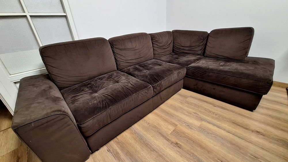 Narożnik (rogówka) brązowa 250x170 rozkładana