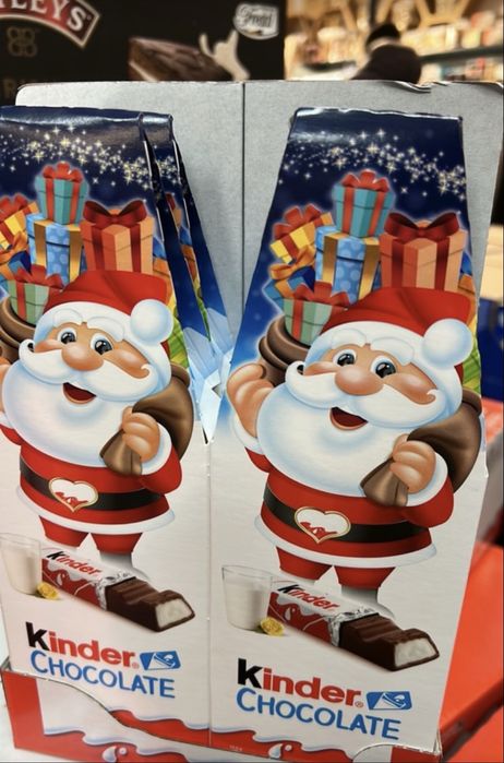 Кіндер шоколад 200 грам/kinder chocolate/новорічний  кіндер