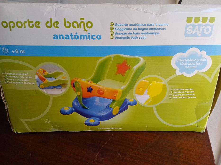 Suporte anatómico para banho SARO