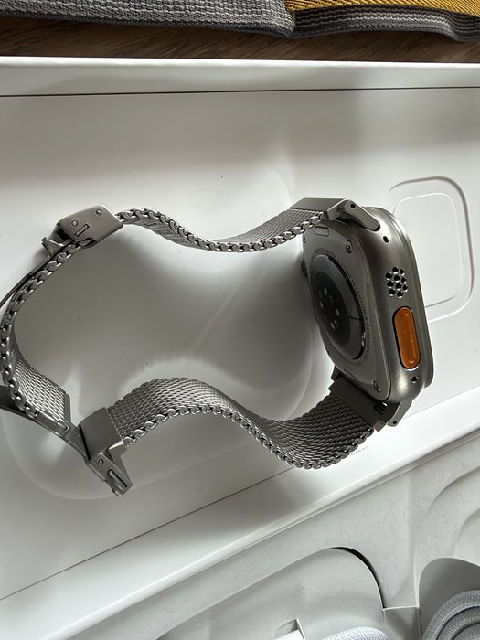 Apple Watch Ultra 1 49mm Titanium LTE | bateria 88% | komplet + 2 paski