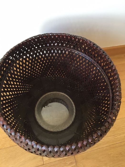 2 Vasos de vime castanho chocolate, IKEA