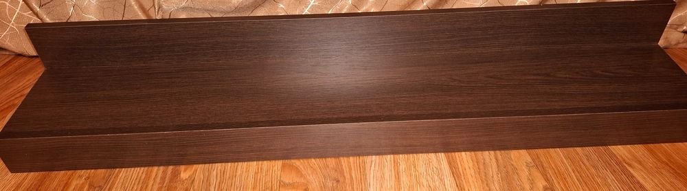 Полиця навісна Британія нова ( колір венге)