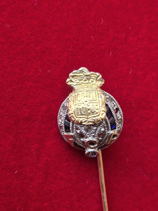 Alfinete de gravata em ouro FCPorto