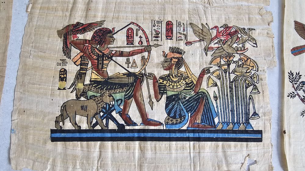 Papirus Egipski 7 papirusów papirus