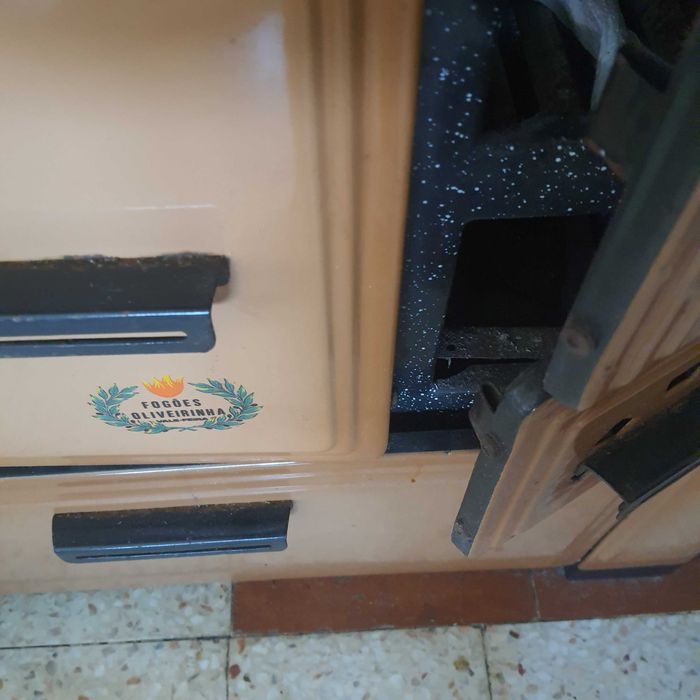 Fogao à lenha com forno