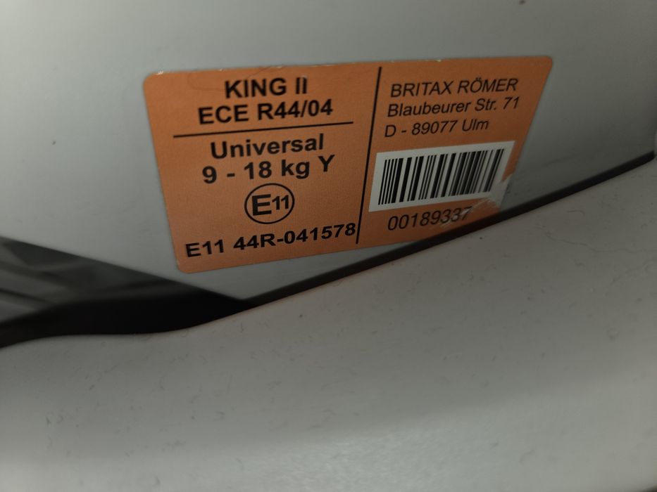 Автокрісло Britax Romer King 2