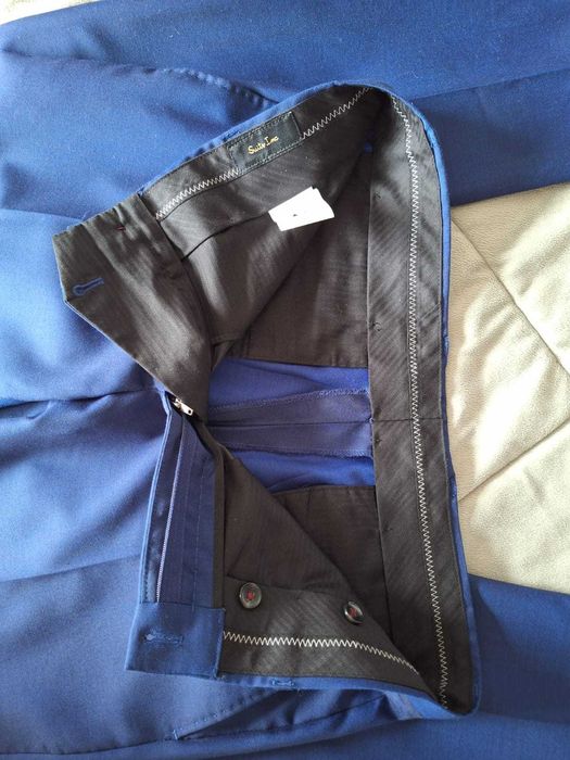 Fato Suits Inc Slim Fit Azul Marinho Novo
