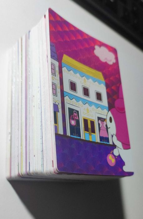 Com lista - 82 Cartas Coleção Panini "Hello Kitty and Friends Fun Together"