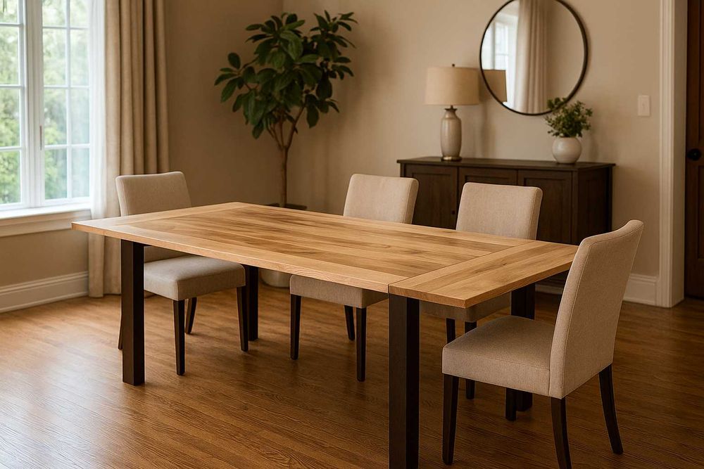 Stół Dębowy LOFT, 100% Lite Drewno, Różne Wymiary, Rozkładany.