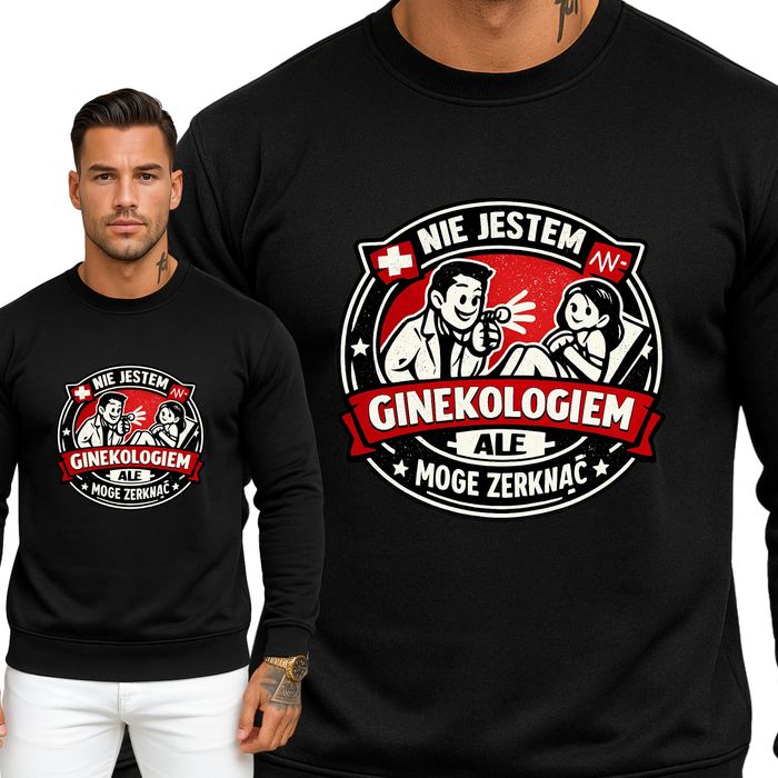 Bluzy męskie z nadrukiem