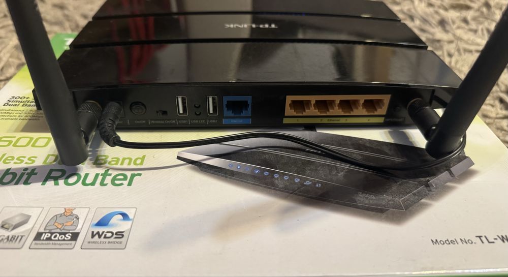 Router TP-LINK TL-WDR3600 N600 Wireles Dual Band Gigabit