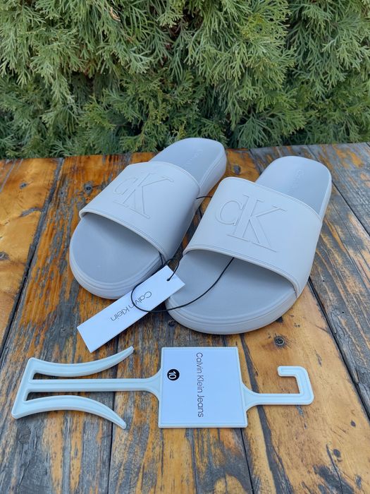 Шлепанцы calvin klein (ck slide sandal) с америки 11US-29cm,8US-26cm,7US-25cm
