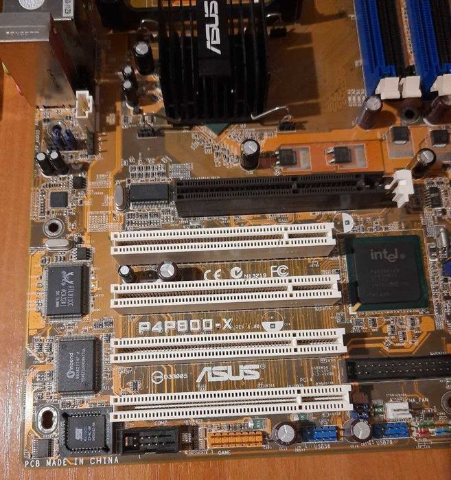 Топ материнська плата 478 сокет Asus P4P800-X, MSI 845PE Тест ОК