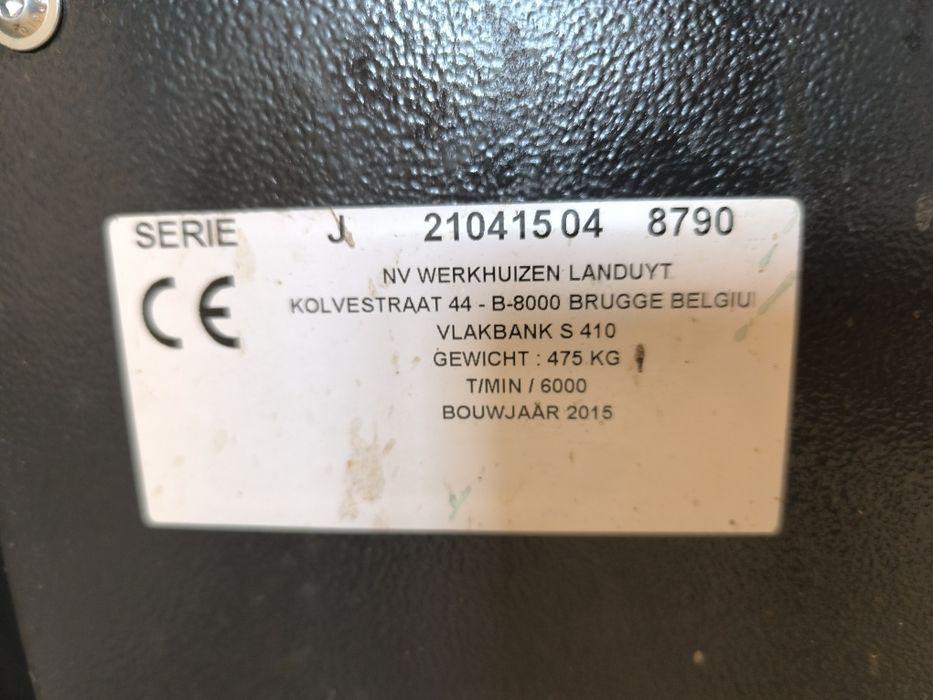 Wyrówniarka Robland S410 + wyciąg, jak nowa