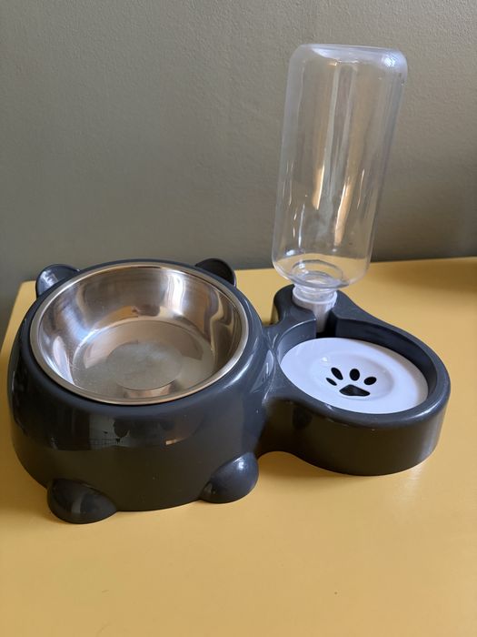 Dispensador de água + tigela comida Animal