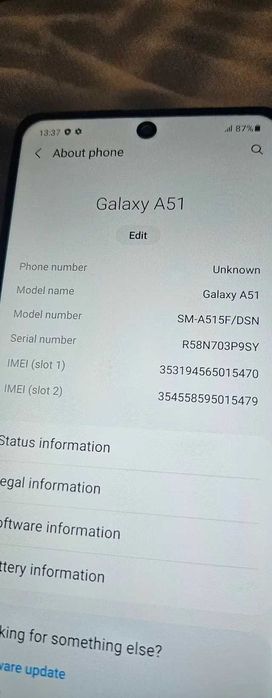 Samsung Galaxy A51