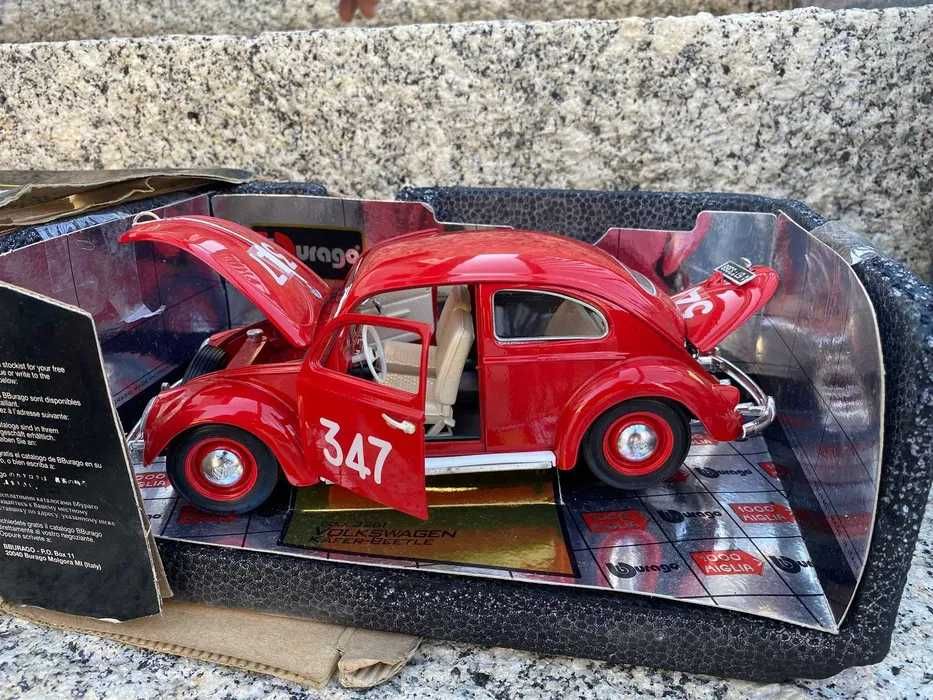 Bburago Volkswagen Kafer-Beetle 1/18 miglia gold colection