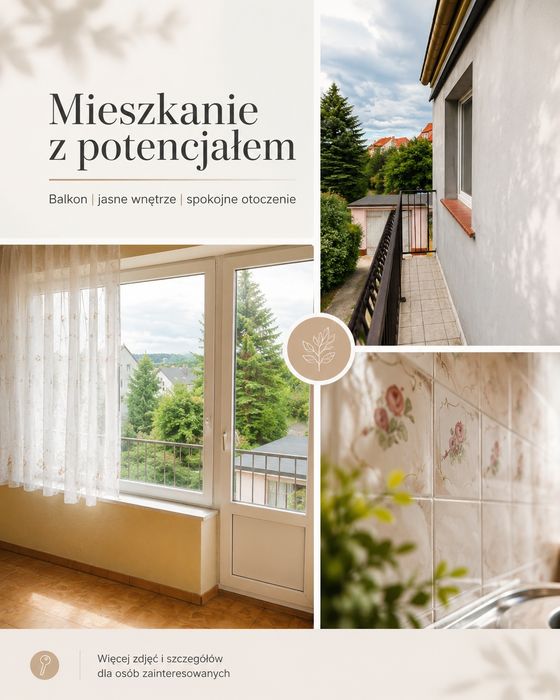 Kawalerka z balkonem - idealna pod remont lub inwestycję