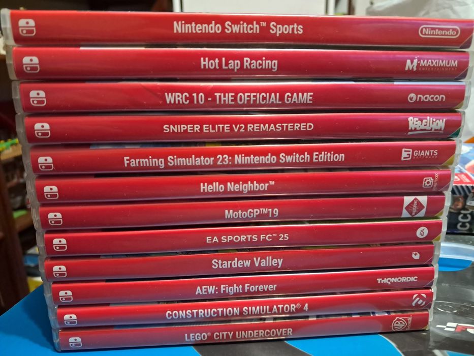 Nintendo switch   jogos  e acessórios