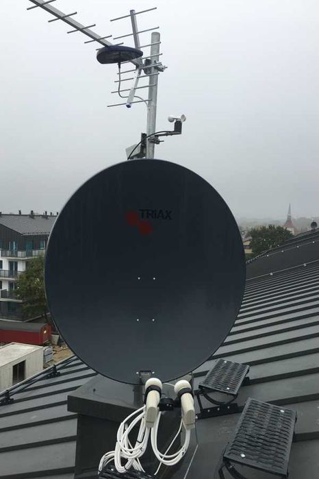 Montaż anten satelitarnych i naziemnych DVB-T2, Ustawianie anten