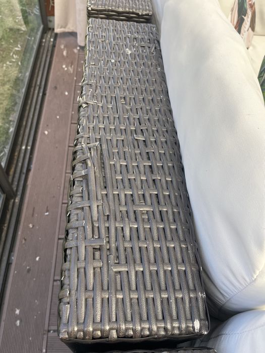 Meble ratanowe ogrodowe 10 osobowe