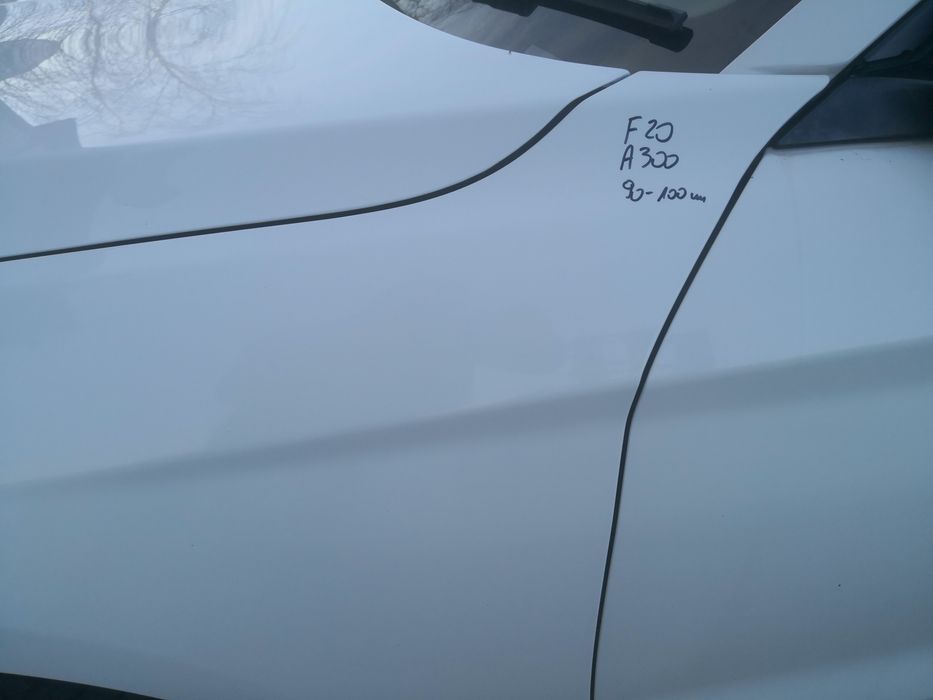 Błotnik lewy przedni BMW F20 F21 Alpinweiss A300 w kolor oryginał