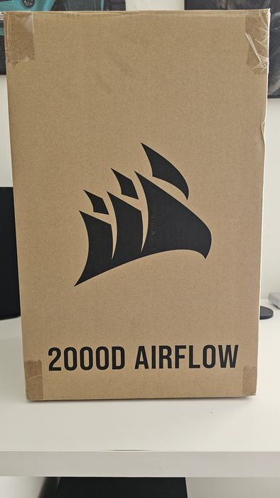 Caixa Mini-ITX Corsair iCUE 2000D RGB Airflow Preto