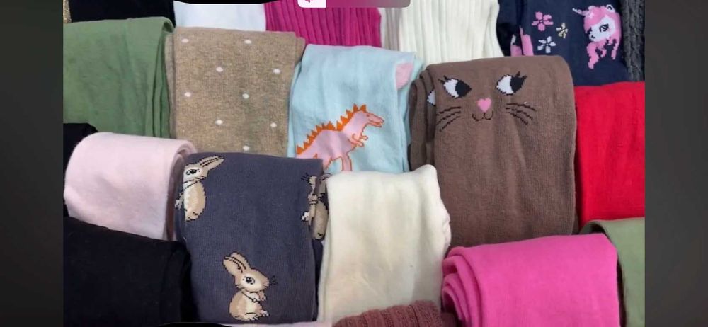 Продаємо ОПТОМ дитячі стокові нові колготи H&M гуртівня сток