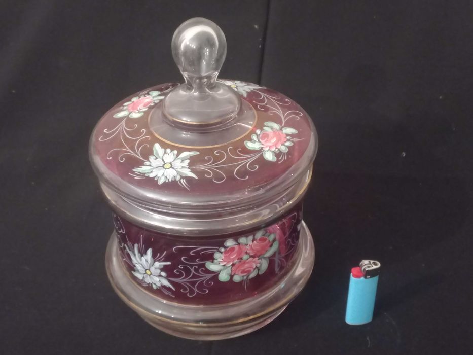 Doçeira em Vidro PINTADO a Mão (35)