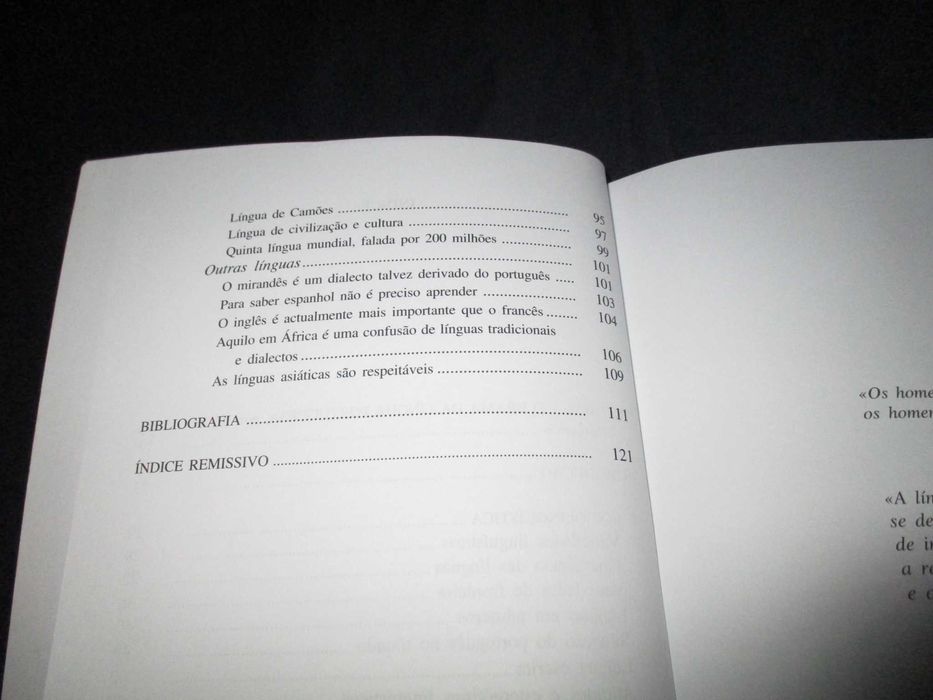 Livro Como Pensamos a Nossa Língua e as Línguas Paulo Feytor Pinto