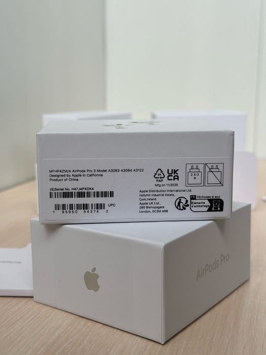 Навушники Apple Airpods Pro 3 (Шумоподавлення, Режим прозорості)