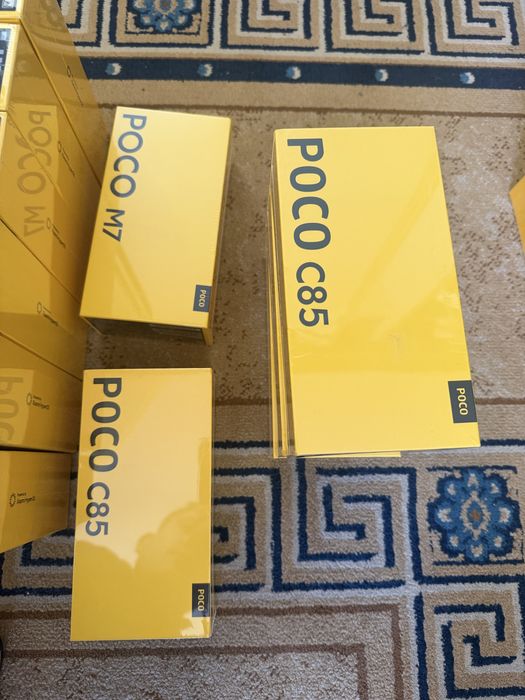 Мобільний телефон  POCO C85 8/256 Black смартфон ЧИТАТИ ОПИС!! Різні Є