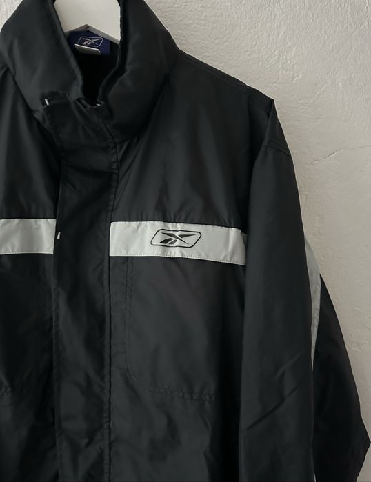 Casaco / corta-vento impermeável preto REEBOK tamanho XL