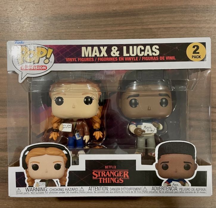 Funko Pop! Stranger Things - Max & Lucas Дивні дива Дивні справи