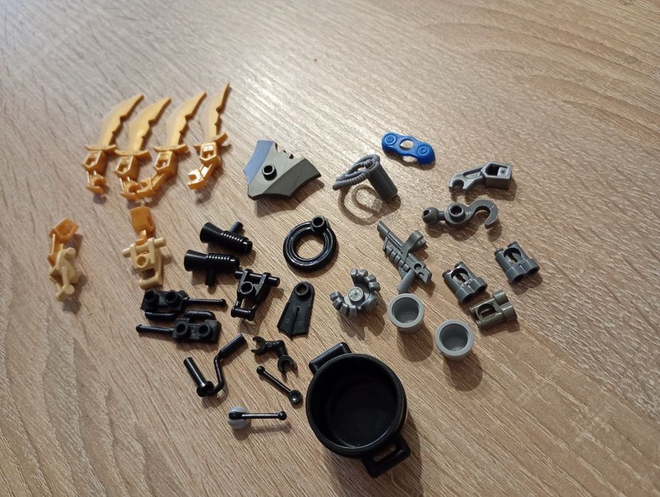 Akcesoria elementy LEGO City, Castle, Batman, Ninjago itp.