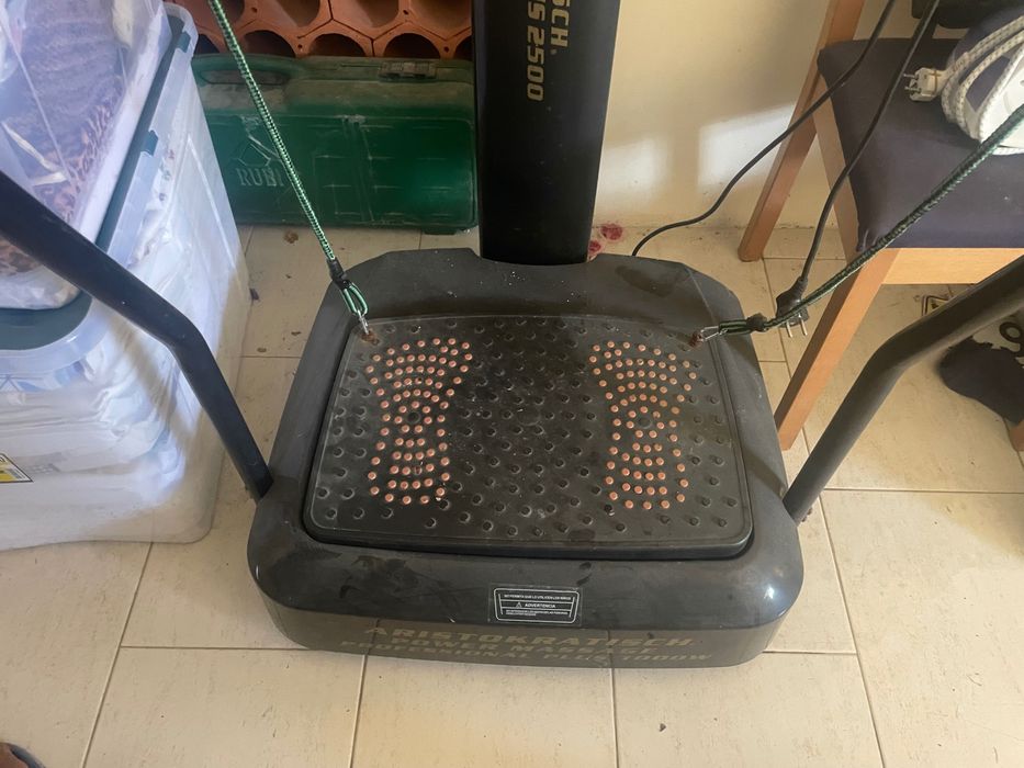 plataforma vibratória de exercício/massagem