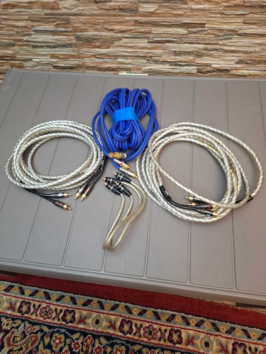 Міжблочні HI FI кабелі для передавання аудіо сигнала.