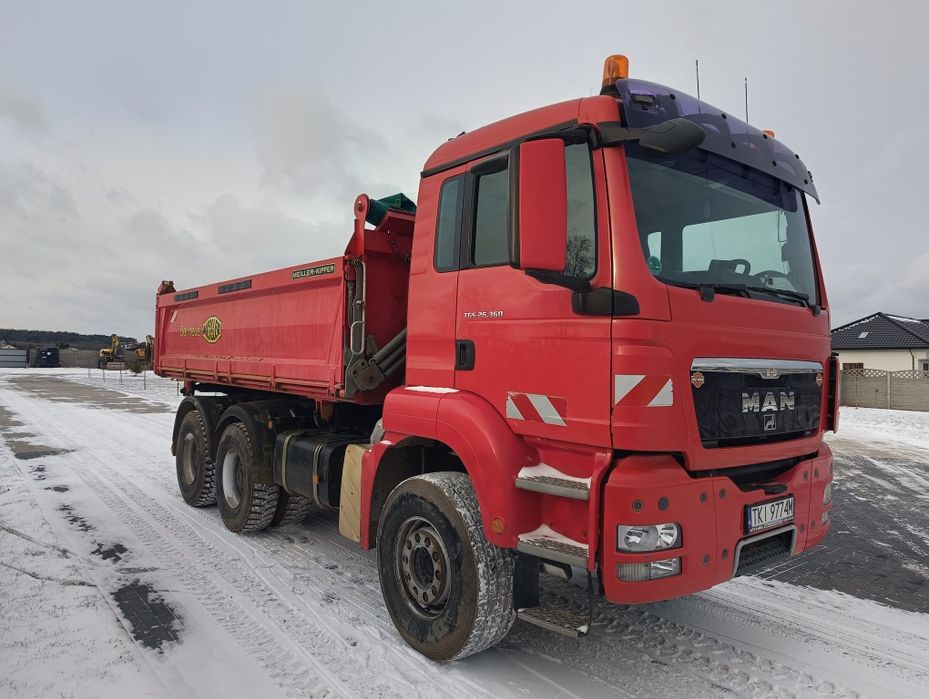 MAN TGS 26,360 6x4 Bordmatic