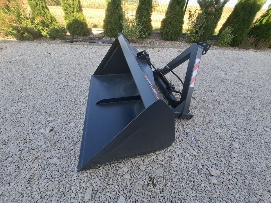 Łyżka z kiprem hydraulicznym na TUZ przód/tył  Łycha z silownikiem hydraulicznym